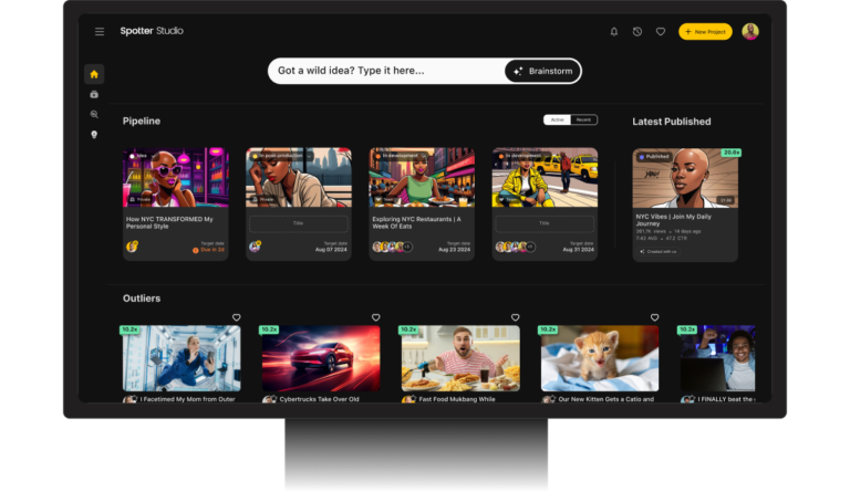 Spotter launches AI tools to help YouTubers brainstorm video ideas thumbnails and more